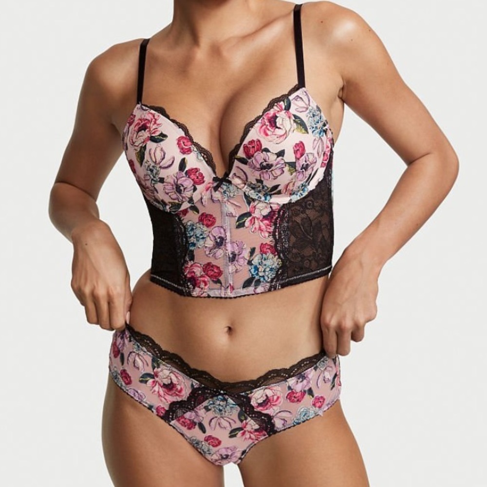 EUC 32D and M Victoria’s Secret Push-up Bra Top and Panty